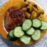Фотография рецепта Куриные бедра с картошкой автор Татьяна Петрухина
