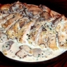 Фотография рецепта Куриные грудки с грибами в сметанном соусе автор Екатерина Луценко