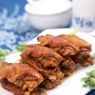 Фотография рецепта Куриные крылышки в медовогорчичном соусе автор Masha Potashova