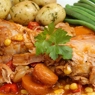 Фотография рецепта Куриные окорочка с овощами автор maximsemin