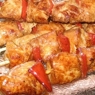 Фотография рецепта Куриные шашлычки со сладким перцем автор Маргарита В