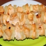 Фотография рецепта Куриные шашлыки с ананасами в духовке автор Анютка Лукина