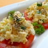 Фотография рецепта Куриный салат на помидорах автор Lana Svetlana
