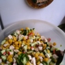 Фотография рецепта Куриный салат с крабовыми палочками и кукурузой автор Татьяна Петрухина