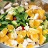 Фотография рецепта Куриный салат со сладким перцем и авокадо автор Наталия Хижняк