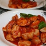 Фотография рецепта Куриное филе обжаренное с базиликом и томатами автор Валерия Мачнева