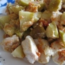 Фотография рецепта Куриное филе запеченное с яблоками автор Abra Cadabra