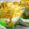 Фотография рецепта Куриный салат с цитрусовыми автор Кухаренчиха