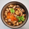 Фотография рецепта Куриный суп с грибами автор Лоскутова Марианна