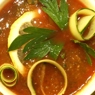 Фотография рецепта Ледяной томатноогуречный суп автор Светлана Горелова
