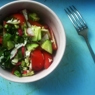 Фотография рецепта Легкий летний салат с редисом и сельдереем автор Катя Анисимова