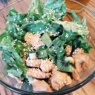 Фотография рецепта Легкий салат из куриного филе и киви автор Ксения Ш