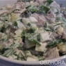 Фотография рецепта Легкий салат из куриной грудки и сельдерея автор Аленчик 