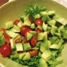 Фотография рецепта Легкий салат с авокадо и креветками автор Наталия Черепенникова