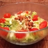 Фотография рецепта Легкий салат с черри и орехами автор Алена