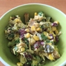 Фотография рецепта Легкий салат с курицей фасолью и сыром автор Дэвид Рыбак