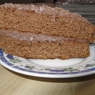 Фотография рецепта Легкий шоколадный бисквит для торта Прага автор Арина Горюнова