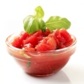 Фотография рецепта Легкий томатный салат с базиликом автор Masha Potashova