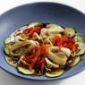 Фотография рецепта Легкий салат с кальмарами автор Еда