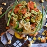 Фотография рецепта Легкий сытный салат с авокадо автор Ирина Палкина