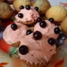 Фотография рецепта Летние капкейки с запеченными ягодами автор Dasha Medvedeva
