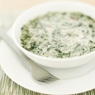 Фотография рецепта Летний холодный суп из зелени и кефира автор Саша Давыденко