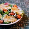 Фотография рецепта Летний салат с черешней сыром фета и индейкой автор Maria Katkova