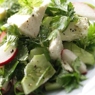 Фотография рецепта Летний салат с фетой и зеленью автор Anita Ggdf