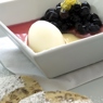 Фотография рецепта Лимонный шербет с ягодным компотом автор Masha Potashova