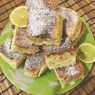 Фотография рецепта Лимонные пирожные в сахарной пудре автор Александра Куликова