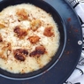 Фотография рецепта Луковый суп с кедровыми орешками автор Ekaterina Gusakova
