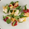 Фотография рецепта Маринованная дыня со сливочным сыром и соусом из острого перца автор Tatiana Shagina