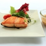 Фотография рецепта Маринованный лосось в саке и васаби с ароматным соусом автор Masha Potashova