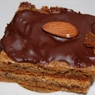 Фотография рецепта Миндальные пирожные в шоколадной глазури автор Olga Pozdnyakova