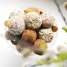 Фотография рецепта Миндальные шарики с финиками и имбирем автор Salatshop