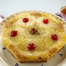 Фотография рецепта Миндальный торт с фруктами и рисовой начинкой автор Masha Potashova