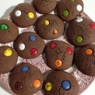 Фотография рецепта Мягкое шоколадное печенье с MMs автор Sonya Sukhoteplaya
