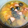 Фотография рецепта Мясная солянка с маслинами автор Татьяна Петрухина