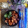 Фотография рецепта Мясное рагу с овощами и грибами автор Артур Патоков