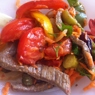 Фотография рецепта Мясной салат с овощами автор Svetlana Nurmanova