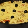 Фотография рецепта Мясо картофелем помидорами и сыром автор Яна Логинова