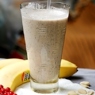 Фотография рецепта Молочный коктейль с творогом бананами и порошком рожкового дерева автор Яна Бойко