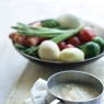 Фотография рецепта Молодые овощи с перловкой и йогуртовым соусом автор Anita Ggdf
