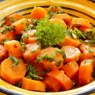 Фотография рецепта Морковь в кленовом сиропе со свежим укропом автор Masha Potashova