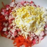 Фотография рецепта Морковный салат с крабовыми палочками автор Татьяна Петрухина