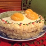 Фотография рецепта Морковный торт с грецкими орехами и корицей автор Валентина Кольцова