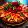 Фотография рецепта Морковный торт с грецкими орехами и корицей автор Юлия Попова