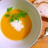 Фотография рецепта Морковный суппюре с сельдереем и имбирем автор Мишель Ломбарди