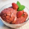 Фотография рецепта Мороженое из замороженных ягод и йогурта автор Анастасия Дедушко