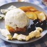 Фотография рецепта Мороженое с медом и горгонзолой автор Анна Яковлева